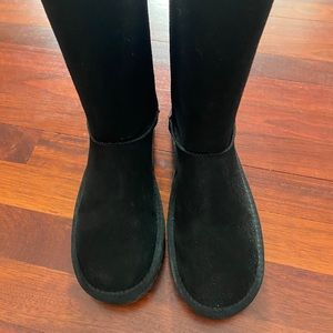 Faux tall black UGGS